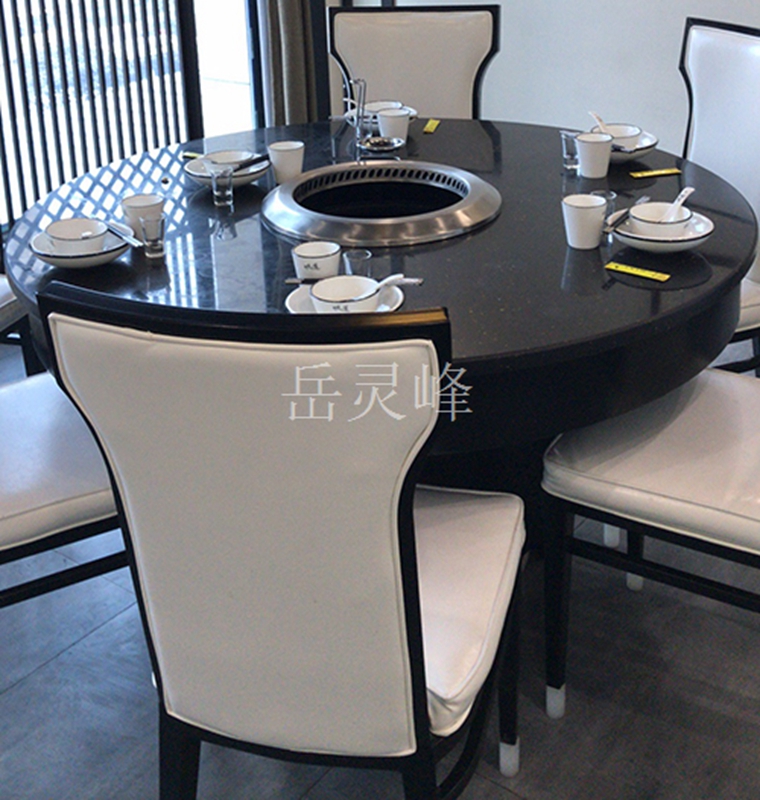 撈吧火鍋桌加入中國元素具有的風格（www.taahxx.cn)